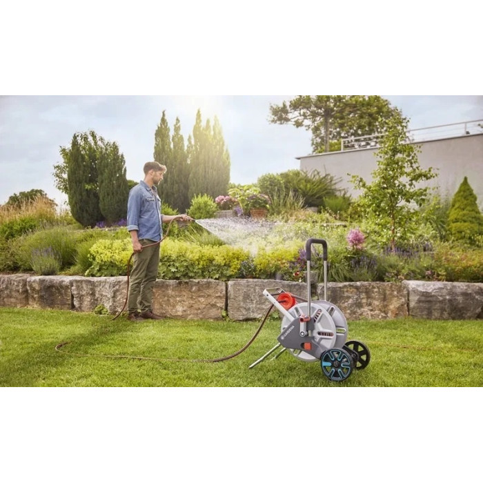 Візок для шланга Gardena AquaRoll M Easy Metal 18547-20.000.00 - зображення 4