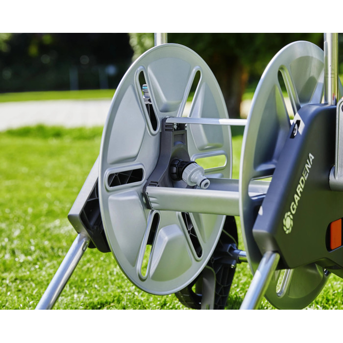 Візок для шланга Gardena AquaRoll L EasyMetal 18550-20.000.00 - зображення 4