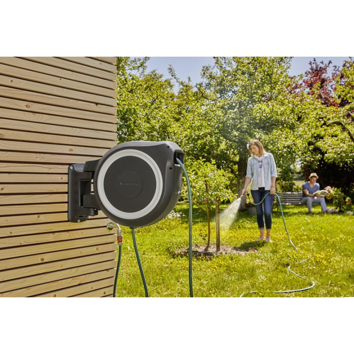 Котушка для шланга настінна з комплектом для поливу Gardena RollUp L 18627-20.000.00 - зображення 4