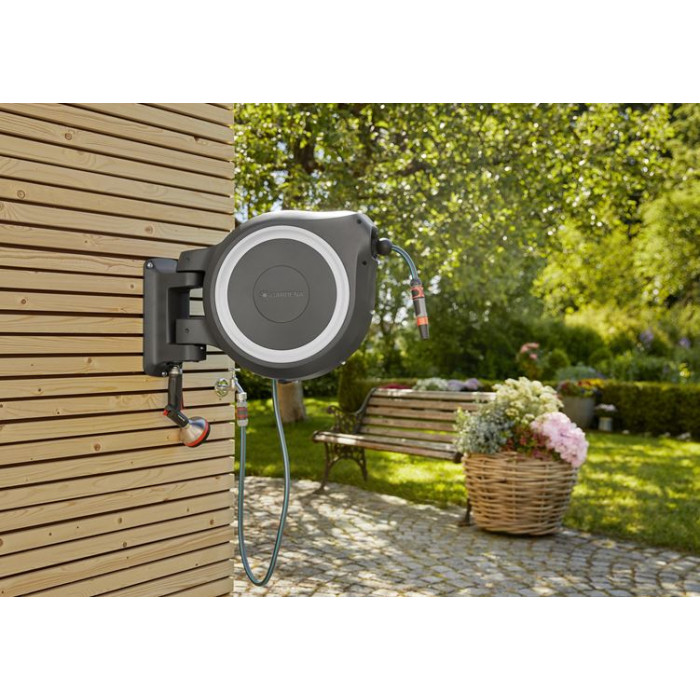 Котушка для шланга настінна з комплектом для поливу Gardena RollUp L 18627-20.000.00 - зображення 6