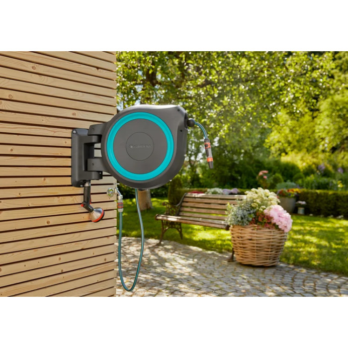 Котушка настінна зі шлангом GARDENA RollUp XL 13 мм 35 м 18630-20.000.00 - зображення 9