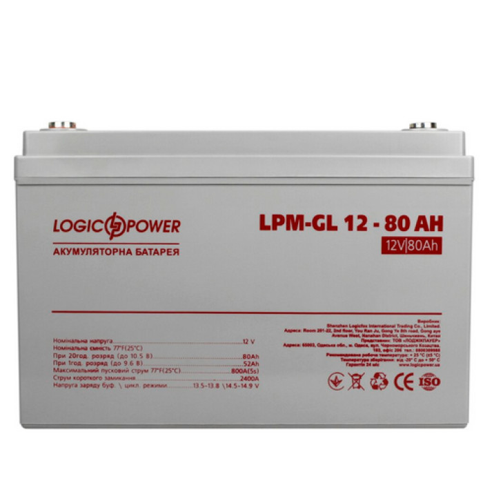 Комплект резервного живлення для котла і теплої підлоги LogicPower 18896 - зображення 3