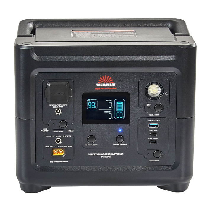 Портативний зарядний пристрій Vitals Professional PS 500qc 191785 - зображення 7