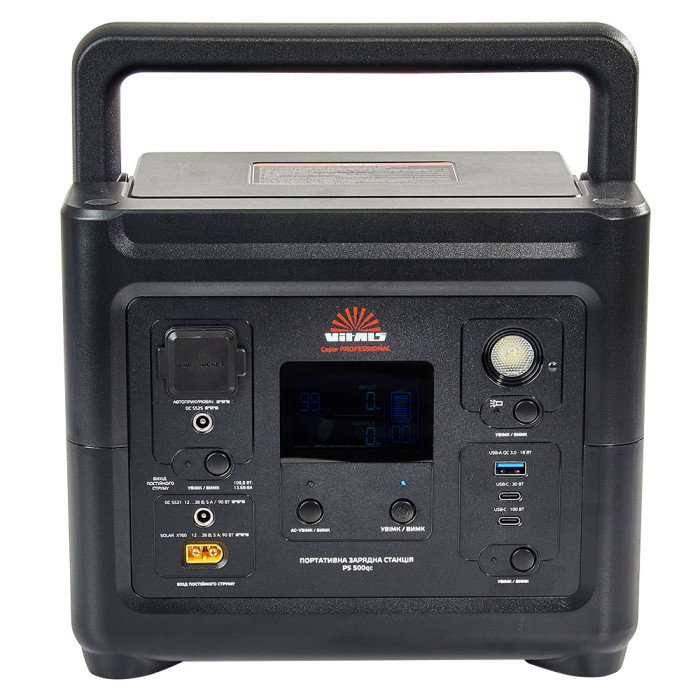 Портативний зарядний пристрій Vitals Professional PS 500qc 191785 - зображення 14