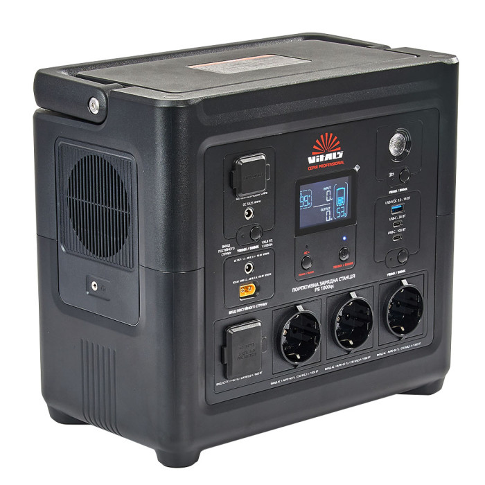 Портативна зарядна станція Vitals Professional PS 1000qc 191786 - зображення 5