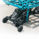 Комплект додаткових передніх коліс для тачки Makita DCU180 191A01-6 - зображення 4
