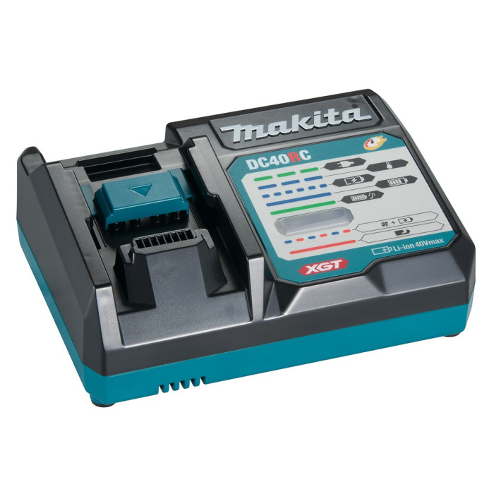 Зарядний пристрій Makita XGT Li-Ion 40 В DC40RC 191M90-3 - зображення 2
