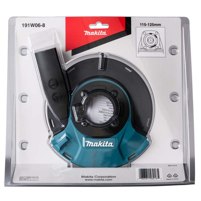 Захисний кожух для пиловідведення Makita 115/125 мм 191W06-8 - зображення 3