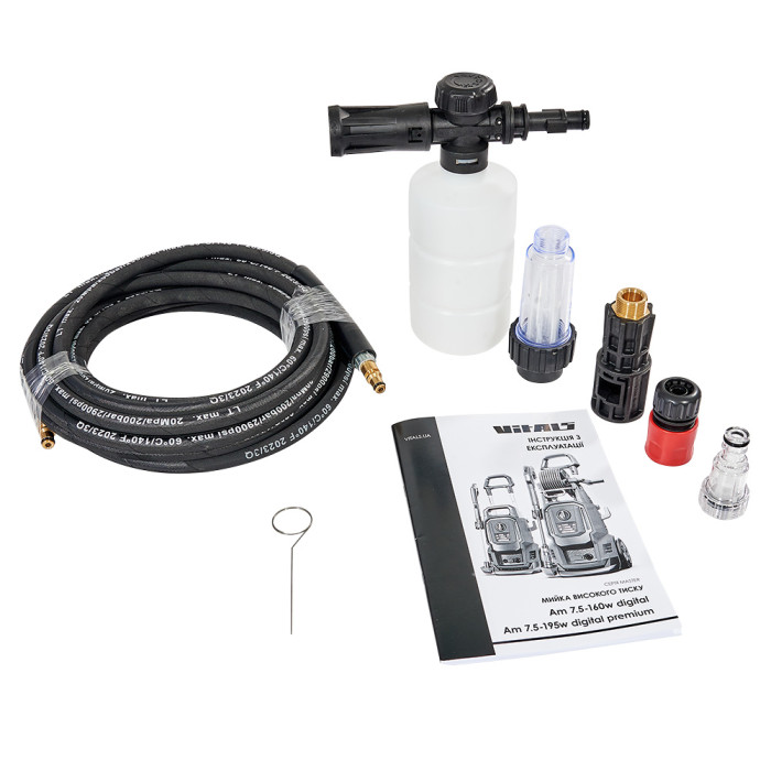 Мойка высокого давления Vitals Master Am 7.5-160w digital 193586 - изображение 12