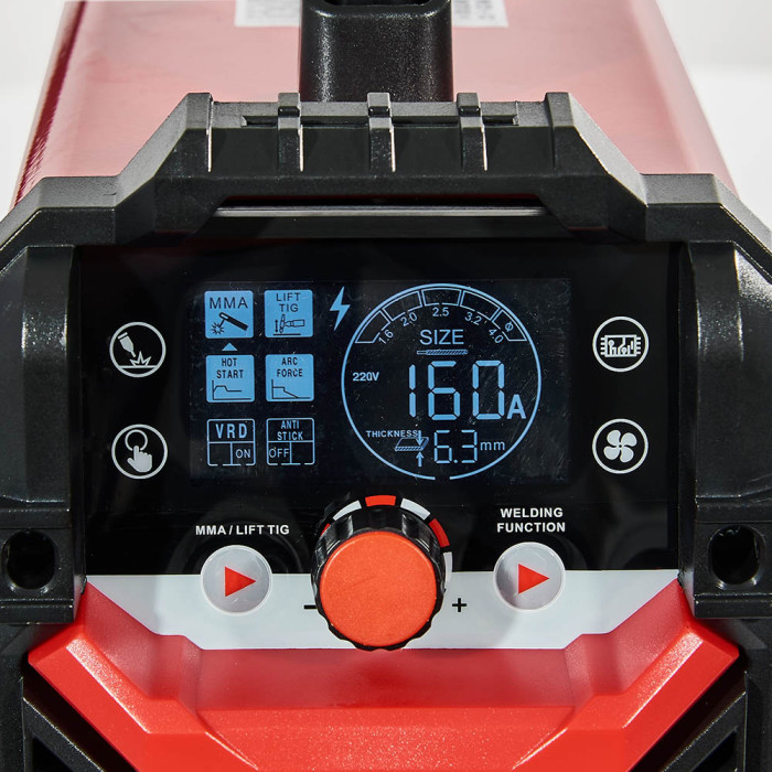 Сварочный аппарат Vitals MMA-1600 LCD 193751 - изображение 10