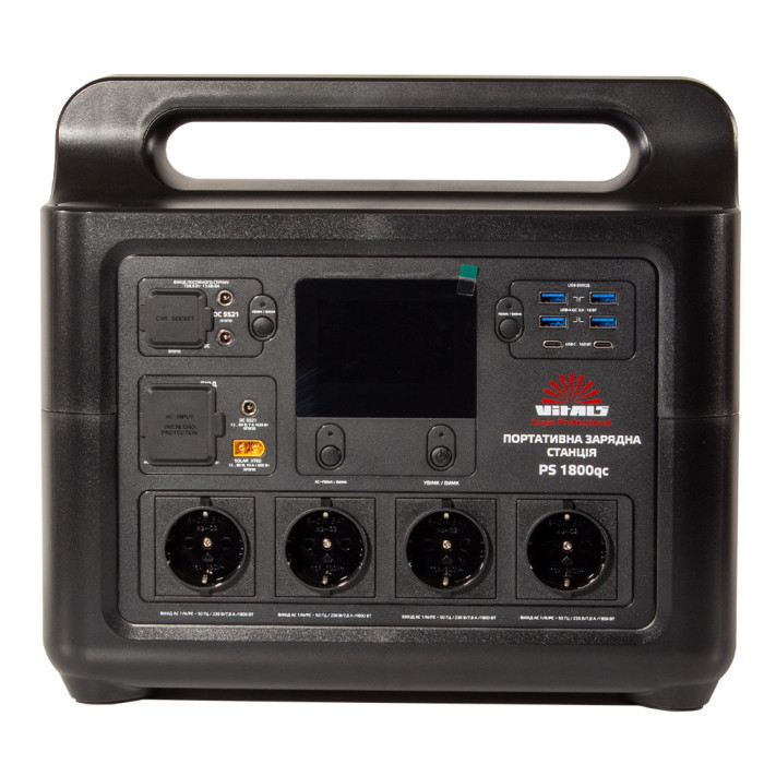 Портативна акумуляторна станція Vitals Professional PS 1800qc 195187 - зображення 2
