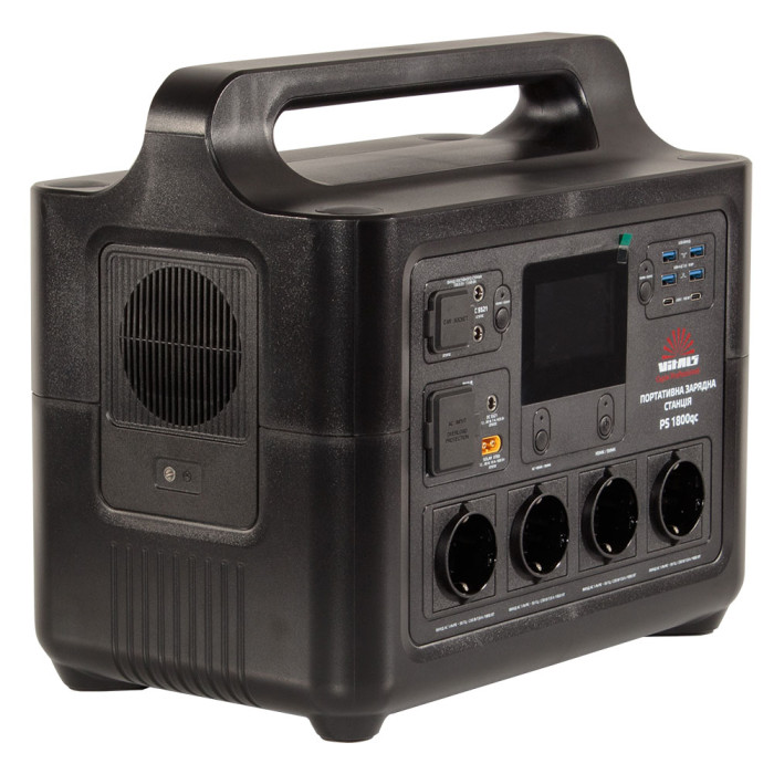 Портативна акумуляторна станція Vitals Professional PS 1800qc 195187 - зображення 3