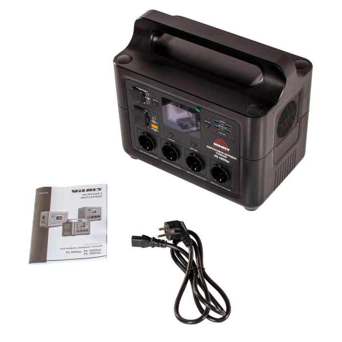 Портативна акумуляторна станція Vitals Professional PS 1800qc 195187 - зображення 10