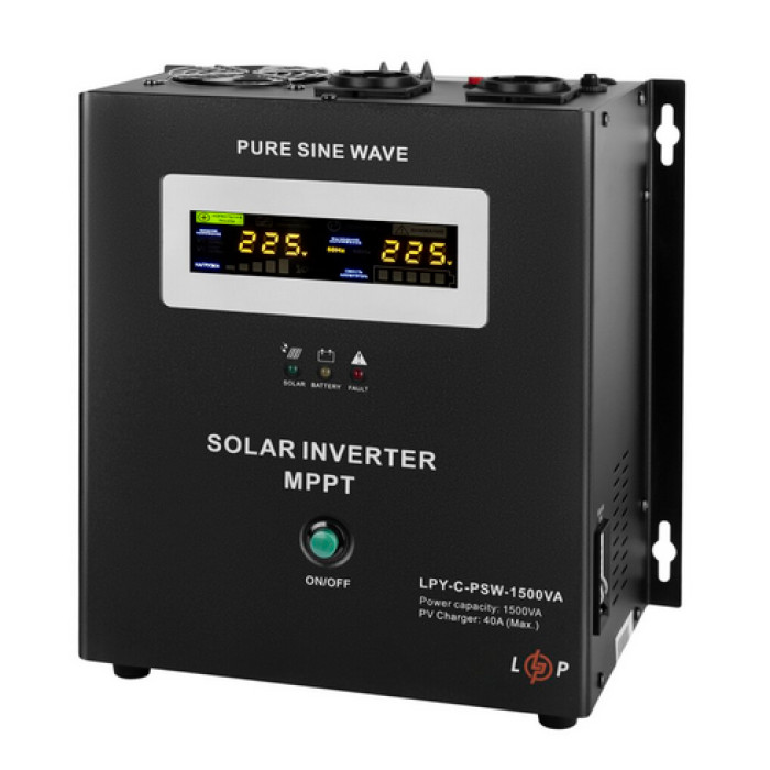 Солнечный инвертор ИБП LogicPower LPY-С-PSW-1500VA 19541 - изображение 2