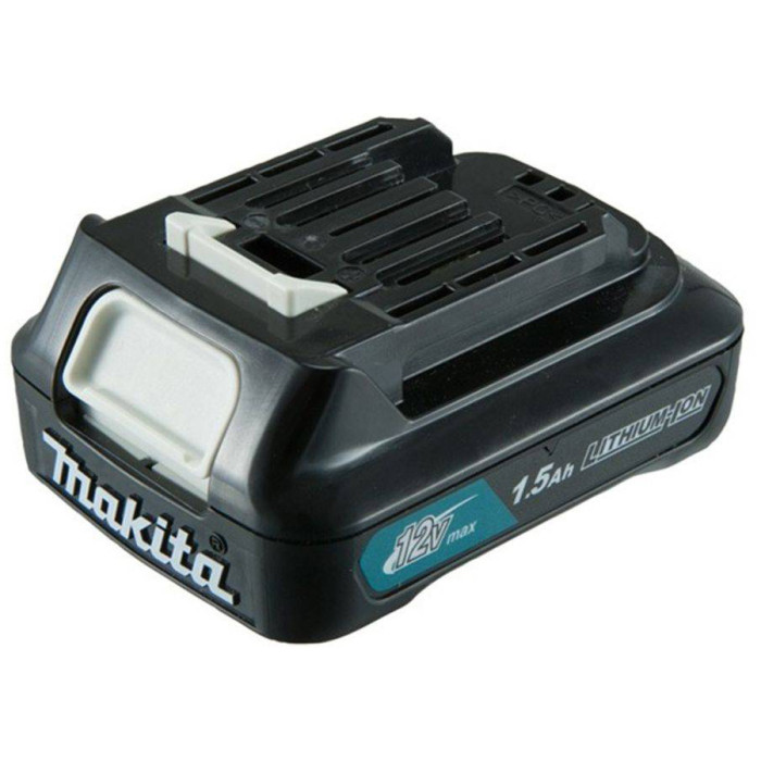 Набір Makita СXT зарядний пристрій 12 В, акумулятори 2 шт Li-Ion 12 В 1.5 Аг, кейс Makpac 1 197652-7 - зображення 3
