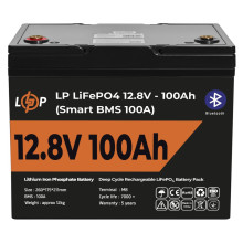 Аккумулятор LogicPower LP LiFePO4 12V (12,8V) - 100 Ah (1280Wh) (Smart BMS 100А) BT 20197 