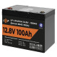Акумулятор LogicPower LP LiFePO4 12V (12,8V) - 100 Ah (1280Wh) (Smart BMS 100А) BT 20197  - зображення 3
