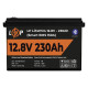 Аккумулятор LogicPower LP LiFePO4 12V (12,8V) - 230 Ah (2944Wh) (Smart BMS 150А) з BT пластик для ИБП 20199 - изображение 2