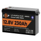 Аккумулятор LogicPower LP LiFePO4 12V (12,8V) - 230 Ah (2944Wh) (Smart BMS 150А) з BT пластик для ИБП 20199 - изображение 3