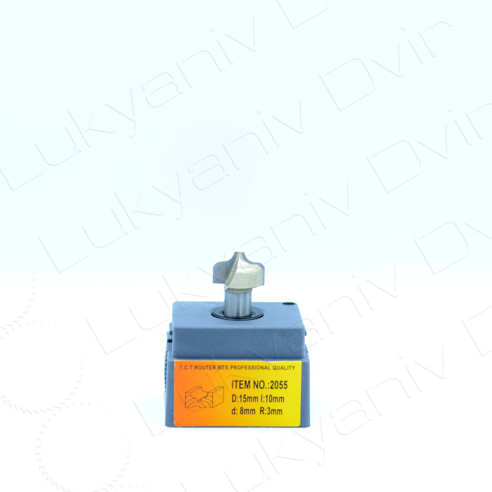 Фреза по дереву Глобус 2055 D15 l10 d8 R3 - изображение 2