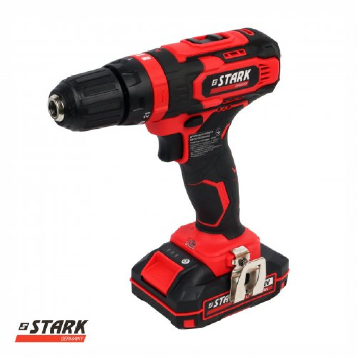 Дриль-шуруповерт ударний акумуляторний STARK CD-20-2 Li-Ion 210020010 - зображення 2