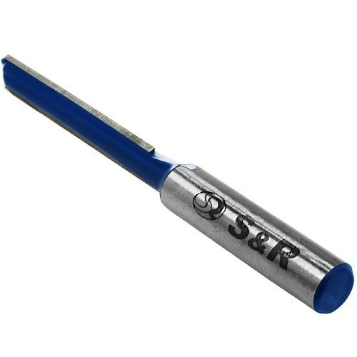 Фреза пазовая прямая по дереву S&R D6.35 l38 d8 216902064 - изображение 5