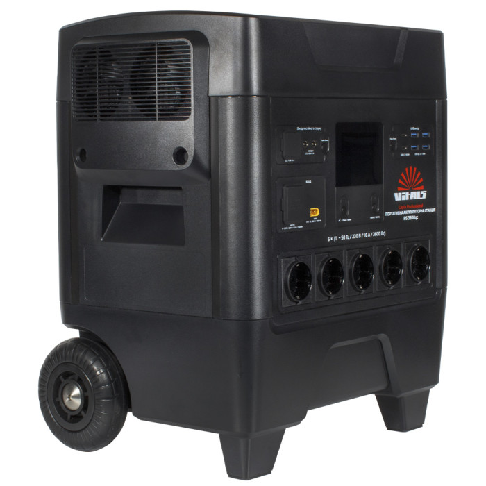 Портативна акумуляторна станція Vitals Professional PS 3600qc 217493 - зображення 4