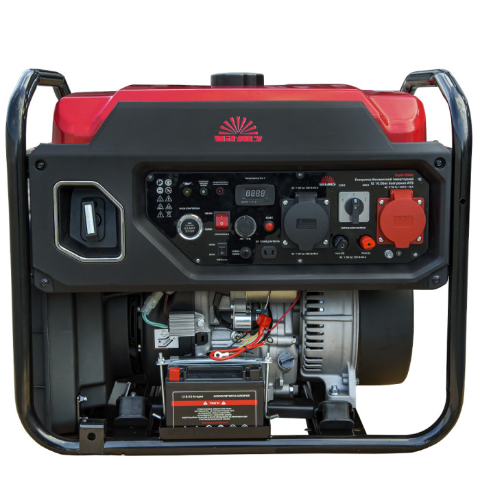 Генератор инверторный бензиновый Vitals IG 10.0bat dual power + ATS 219453 - изображение 8