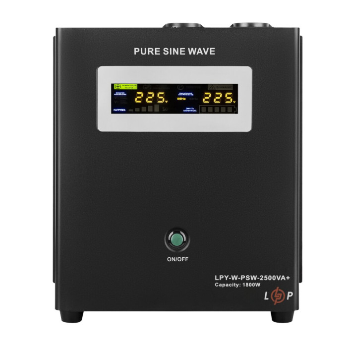 Комплект резервного живлення ДБЖ LogicPower + гелева батарея (UPS W2500VA + АКБ GL 4800Wh) 22067 - зображення 2