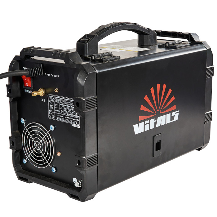 Комплект: зварювальний апарат Vitals Professional MIG 2000 Digital LCD + маска Vitals 1550 220891 - зображення 6