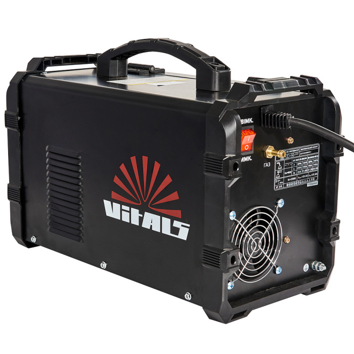 Комплект: зварювальний апарат Vitals Professional MIG 2000 Digital LCD + маска Vitals 1550 220891 - зображення 8