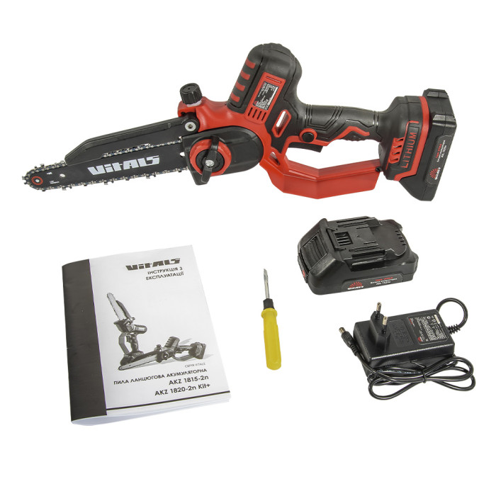 Гілкоріз акумуляторний Vitals AKZ 1820-2n Kit+ 223817 - зображення 9