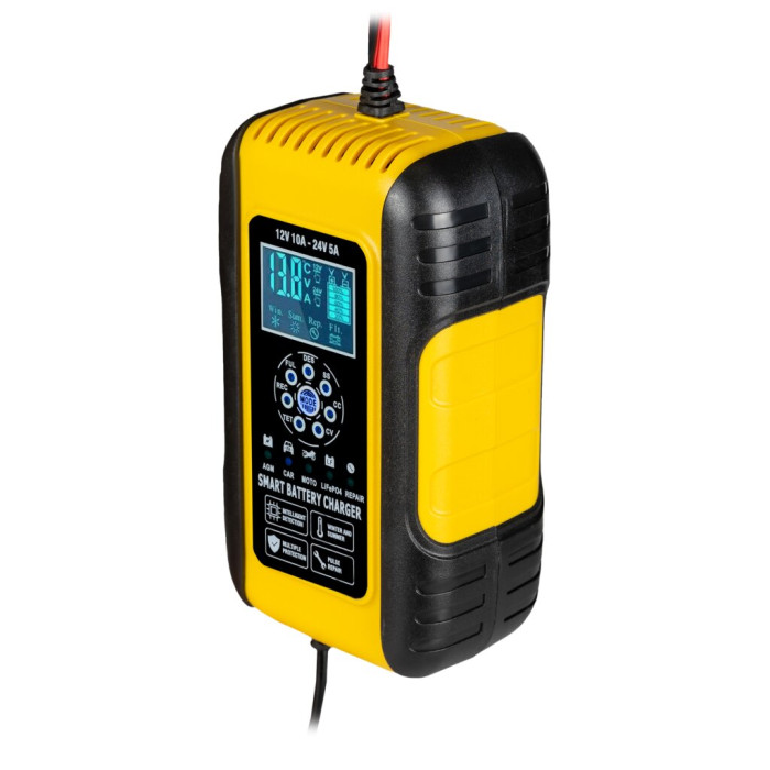 Зарядний пристрій LogicPower LP AC-022 12V/24V 10A 22640 - зображення 2