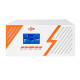 Лінійно-інтерактивне ДБЖ з правильною синусоїдою LogicPower 12V LPM-PSW-1500VA White 22755 - зображення 3