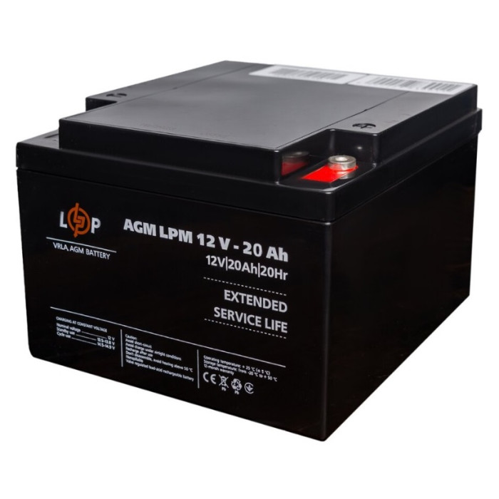 Аккумулятор LogicPower LPM AGM 12 В 20 Аг 22882