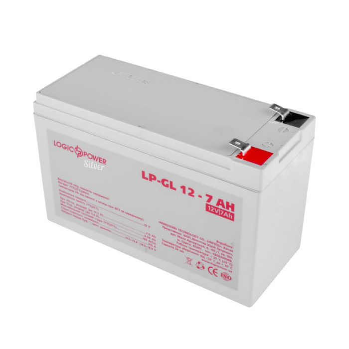 Аккумулятор LogicPower LP-GL Silver гелевый 12 В 7 Ач 2332