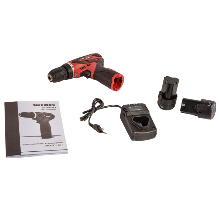 Дриль-шуруповерт акумуляторний Vitals AU 1221c Kit+ 235336 - зображення 15
