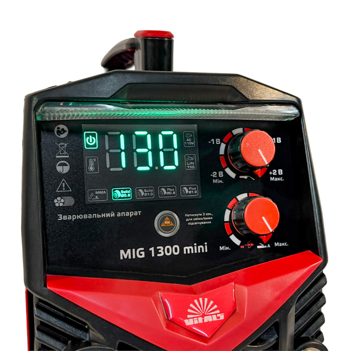 Сварочный аппарат Vitals MIG 1300 mini 237593 - изображение 3