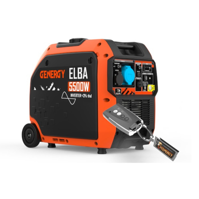 Генератор инверторный бензиновый GENERGY ELBA RC 240085090