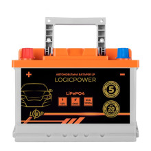 Автомобильный литиевый аккумулятор LogicPower LP LiFePO4 12V - 64 Ah (+ слева) BMS 1050А 24766