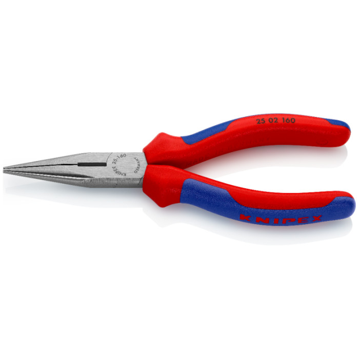 Плоские круглогубцы с режущими кромками KNIPEX 160 мм 25 02 160 - изображение 2