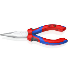 Плоские круглогубцы с режущими кромками KNIPEX 25 05 160