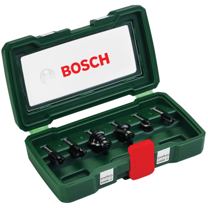 Набір фрез по дереву 6 шт BOSCH 6 мм 2607019463