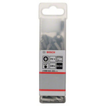 Биты 100 шт BOSCH Eco PZ1 25 мм 2608521221