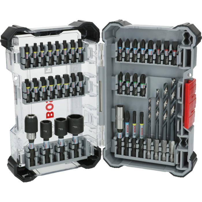Набор бит и сверл по металлу BOSCH 2608521U86