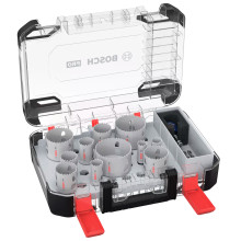 Набір біметалевих коронок універсальних 11 шт BOSCH PRO Multi Material PC Plus 20-76 мм 2608594426