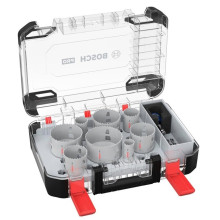 Набір біметалевих коронок універсальних 8 шт BOSCH PRO Multi Material PC Plus 25-86 мм 2608594430