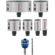 Набор биметаллических универсальных коронок 6 шт BOSCH PRO Multi Material PC Plus 20-114 мм 2608594431 - изображение 2