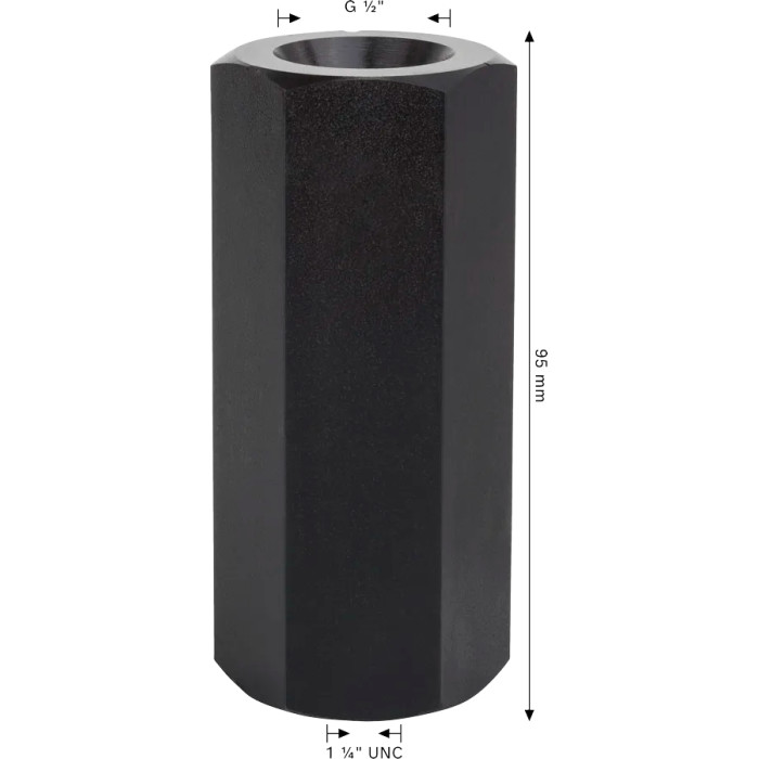 Переходник для алмазных кольцевых резцов BOSCH 1 1/4 UNCх1/2 GAS 2608598043 - изображение 3