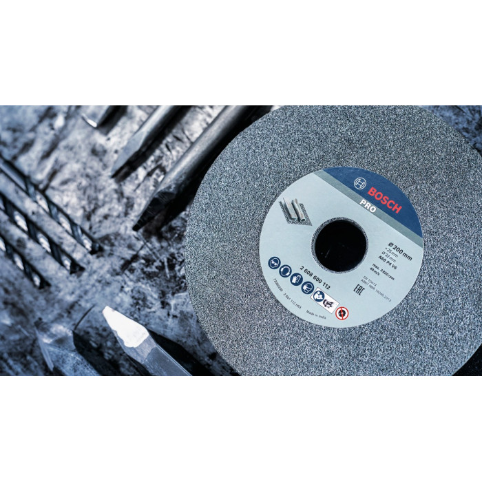 Круг шліфувальний по металу BOSCH PRO Metal 200х32х25 мм K46 2608600106 - зображення 4